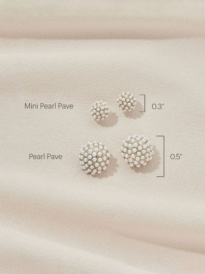 Pearl Pave Studs